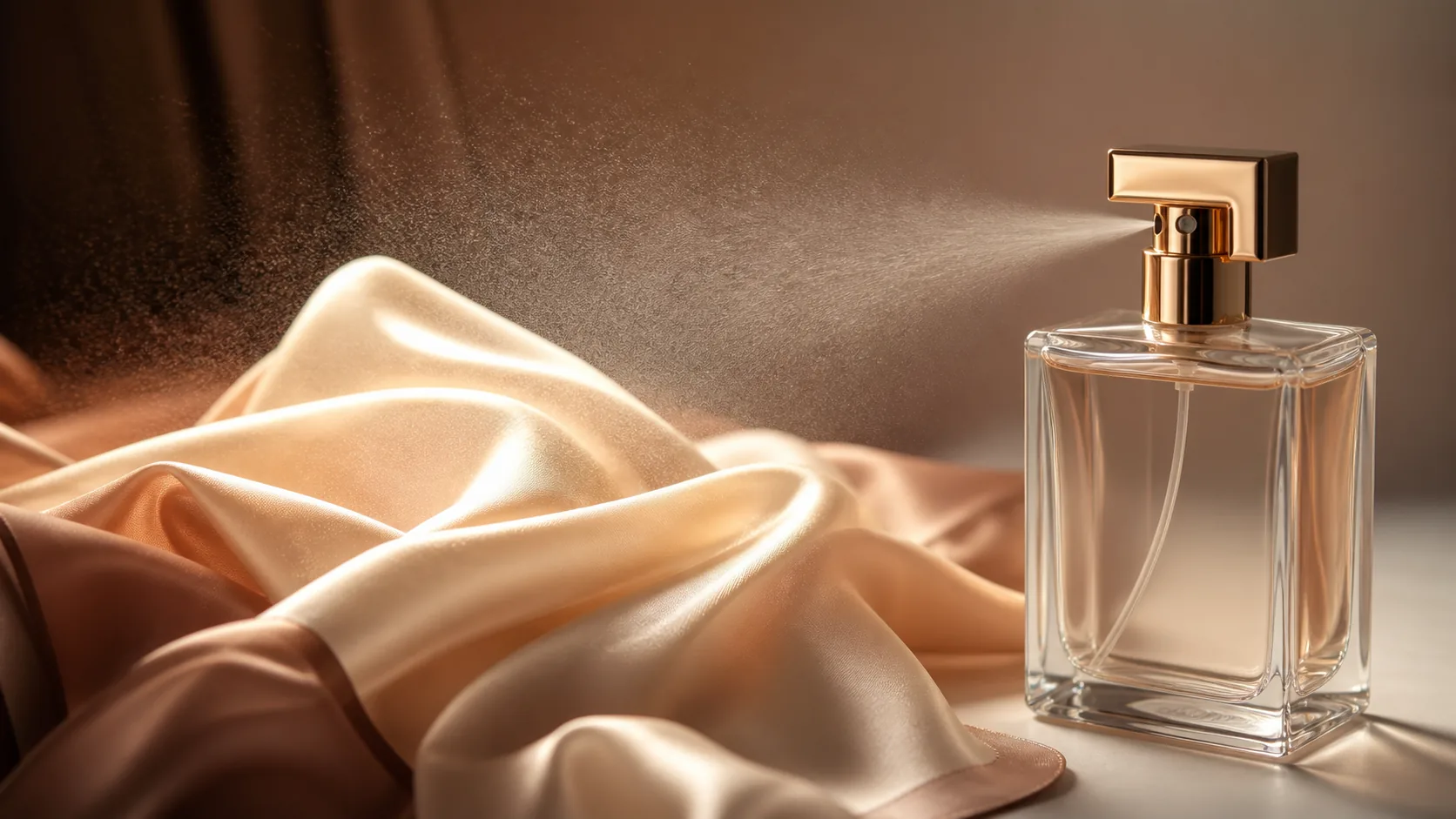 How to apply perfume to clothes and hair without stains and damage