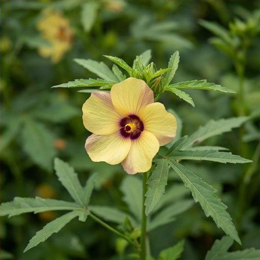 Note photo Abelmoschus