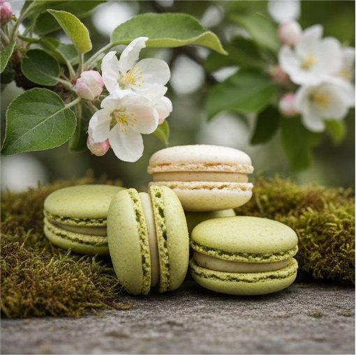Note image Apple Macarons