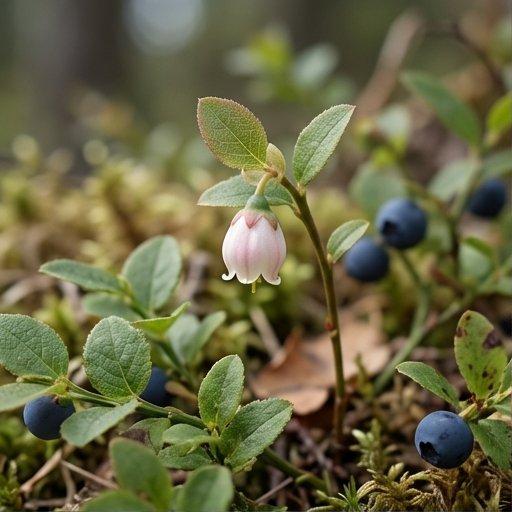 Note image Blueberry Flower