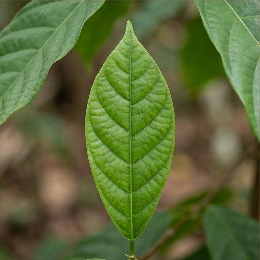 Note photo Cacao leaf