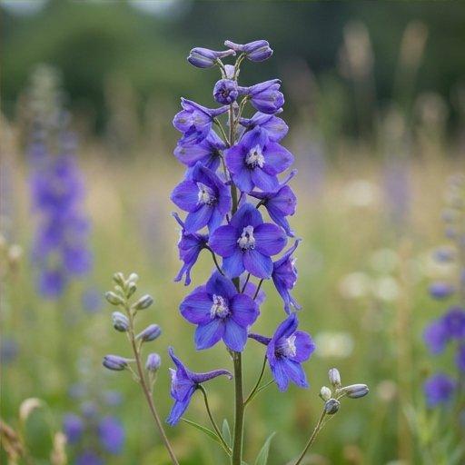 Foto der Note Delphinium