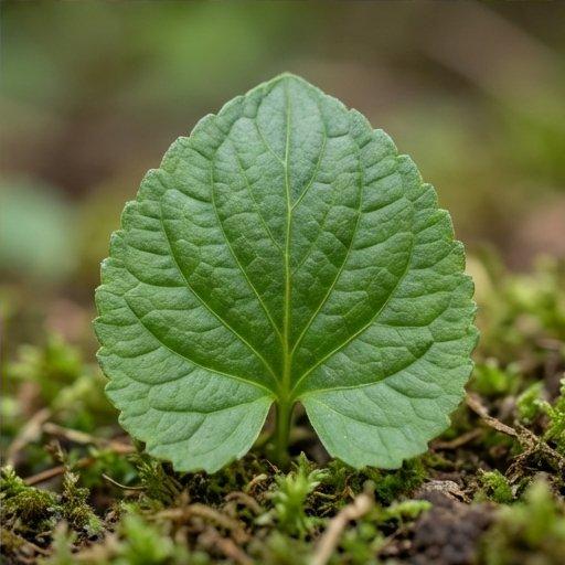 Violet leaf