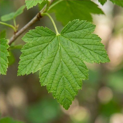 Black currant leaf