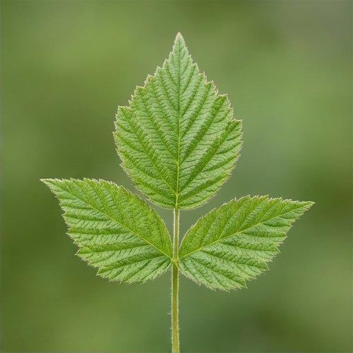 Note photo Raspberry leaf