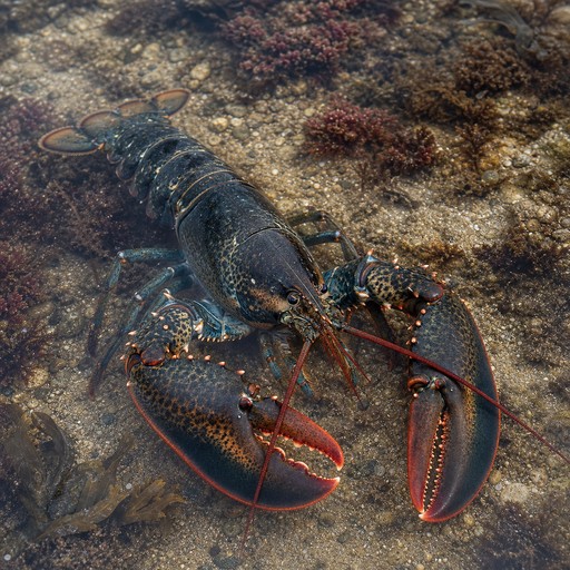 Note image lobster