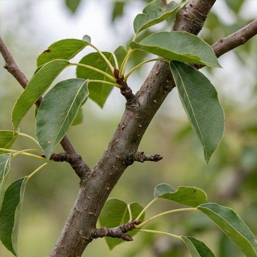 Note photo Pear tree
