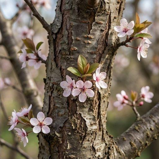 Note photo Plum Tree