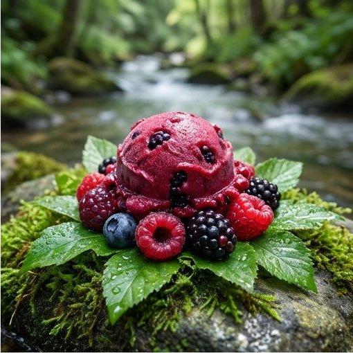 Note photo Berry Sorbet