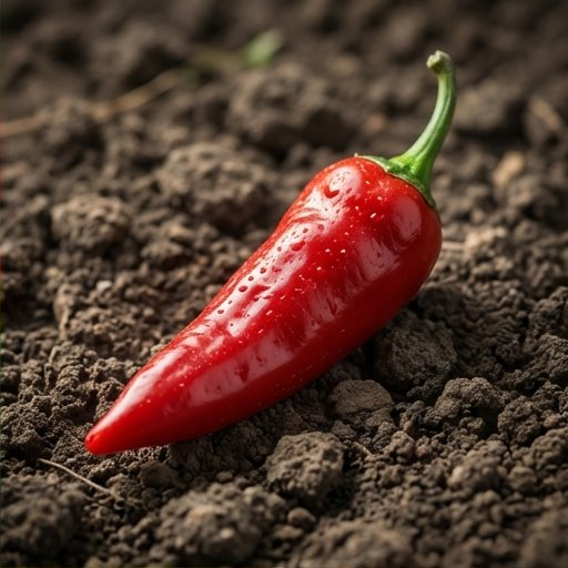 Note photo Hot pepper