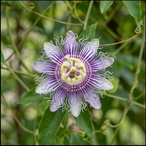 Note photo Passion Flower