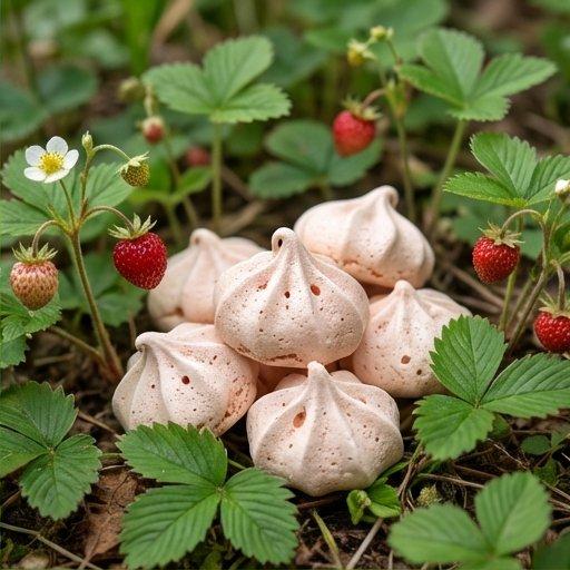 Note image Strawberry Meringue