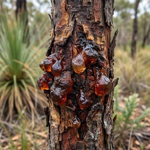 Note image Xanthorrhoea resin