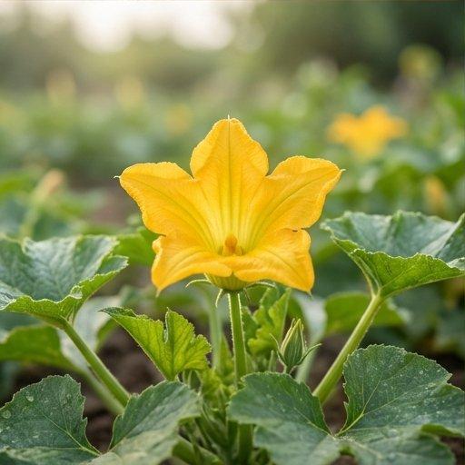 Note image Zucchini Flower