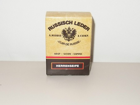 Bottle photo A. Moras & Comp. Russisch Leder - Cuir de Russie
