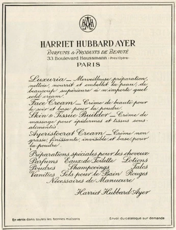 香水瓶照片  Ayer / Harriet Hubbard Ayer