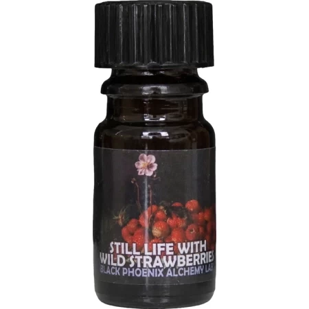 Bottle photo Black Phoenix Alchemy Lab Still Life with Wild Strawberries