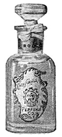 香水瓶照片  California Perfume Company
