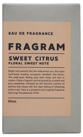 Foto des Flakons  Fragram / フレグラム