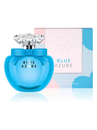 Golden Rose Blue Azure