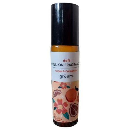 香水瓶照片 Grüum Doft Amber & Cardamom