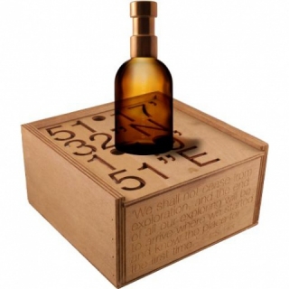 Bottle photo Haeckels 51° 17’ 32”N 1° 19’ 51”E