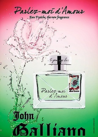 Bottle photo John Galliano Parlez-Moi D'Amour Eau Fraich