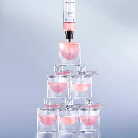 香水瓶照片  Lancôme