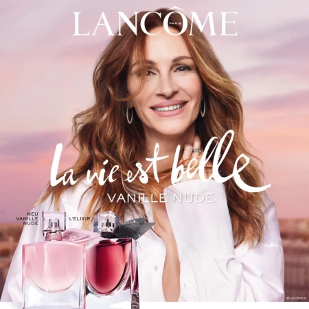 香水瓶照片  Lancôme