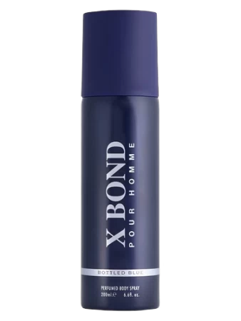 X Bond Blue Body Spray