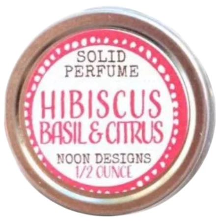 Noon Designs Hibiscus, Basil & Citrus - Choose Love Solid Perfume