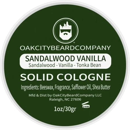 Oak City Beard Company Sandalwood Vanilla