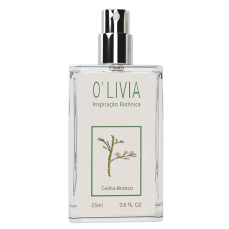 香水瓶照片 O'Livia Inspiração Botânica Cedro-Branco
