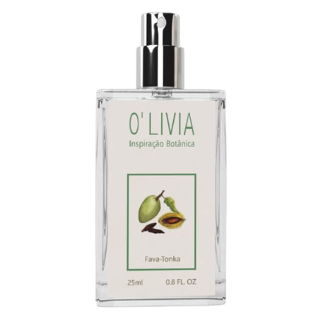 香水瓶照片 O'Livia Inspiração Botânica Fava Tonka