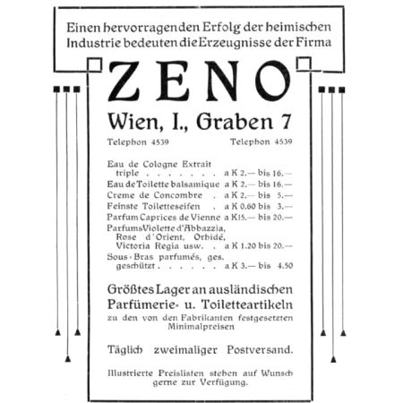 Parfumerie Zeno / Zeno & Cie Victoria Regia
