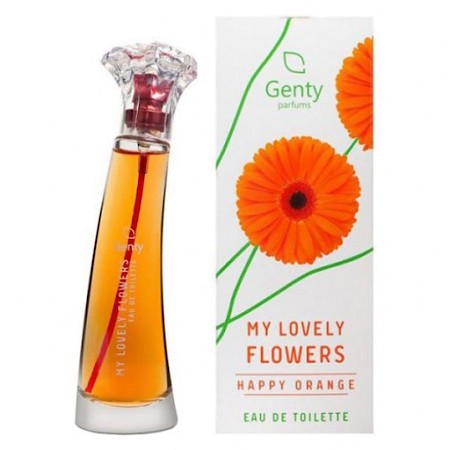 My Lovely Flowers Happy Orange