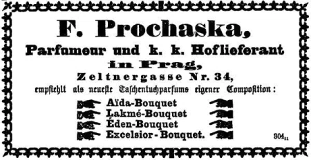 香水瓶照片  Prochaska / Parfumerie F. Prochaska / Proka