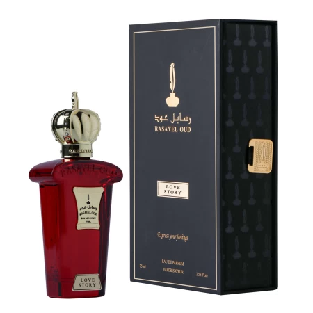 Fotografía del frasco  Rasayel Oud / رسايل عود