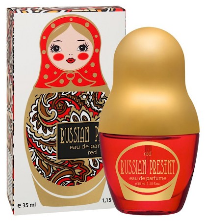 Russian Present Red