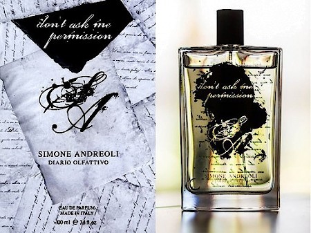 Simone Andreoli Diario Olfattivo Don't Ask Me Permission