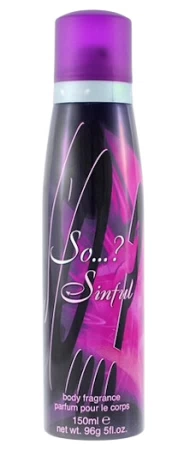 Bottle photo  So...? Fragrance with Attitude