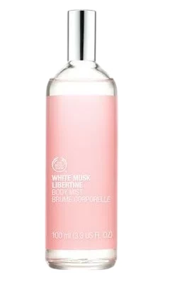 Foto des Flakons The Body Shop White Musk Libertine Body Mist