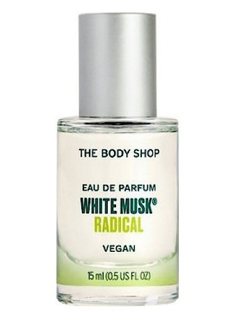 Foto des Flakons The Body Shop White Musk Radical