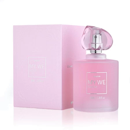 香水瓶照片  We Pink