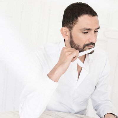Photo of perfumer  Francis Kurkdjian
